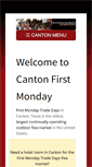 Mobile Screenshot of cantontxfirstmonday.com